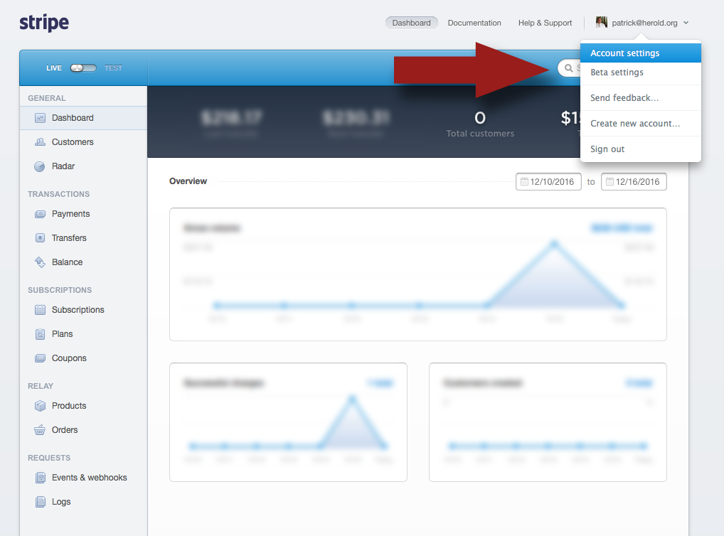 Using Stripe Com To Process Transactions Stripe Credit Card