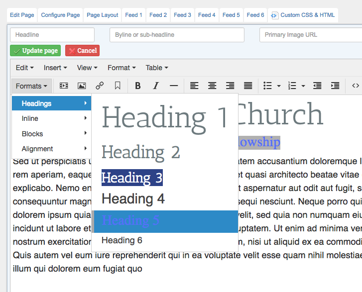 Styling Text, changing font styles, changing text sizes Digital Faith